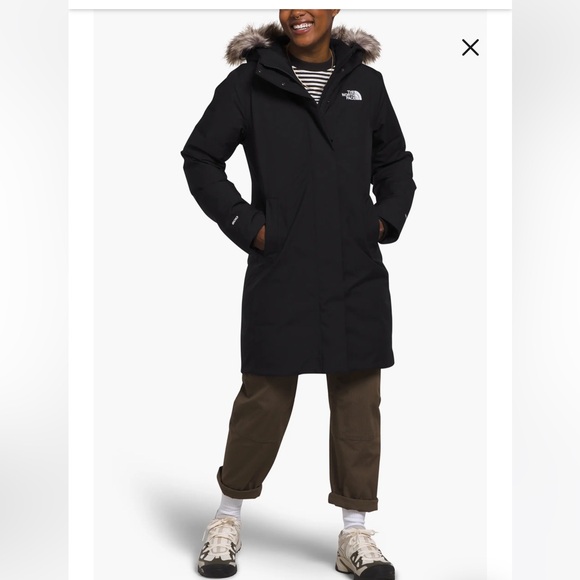 The North Face Arctic Waterproof 600-Fill-Power Down Parka with Faux Fur Trim - Picture 8 of 11